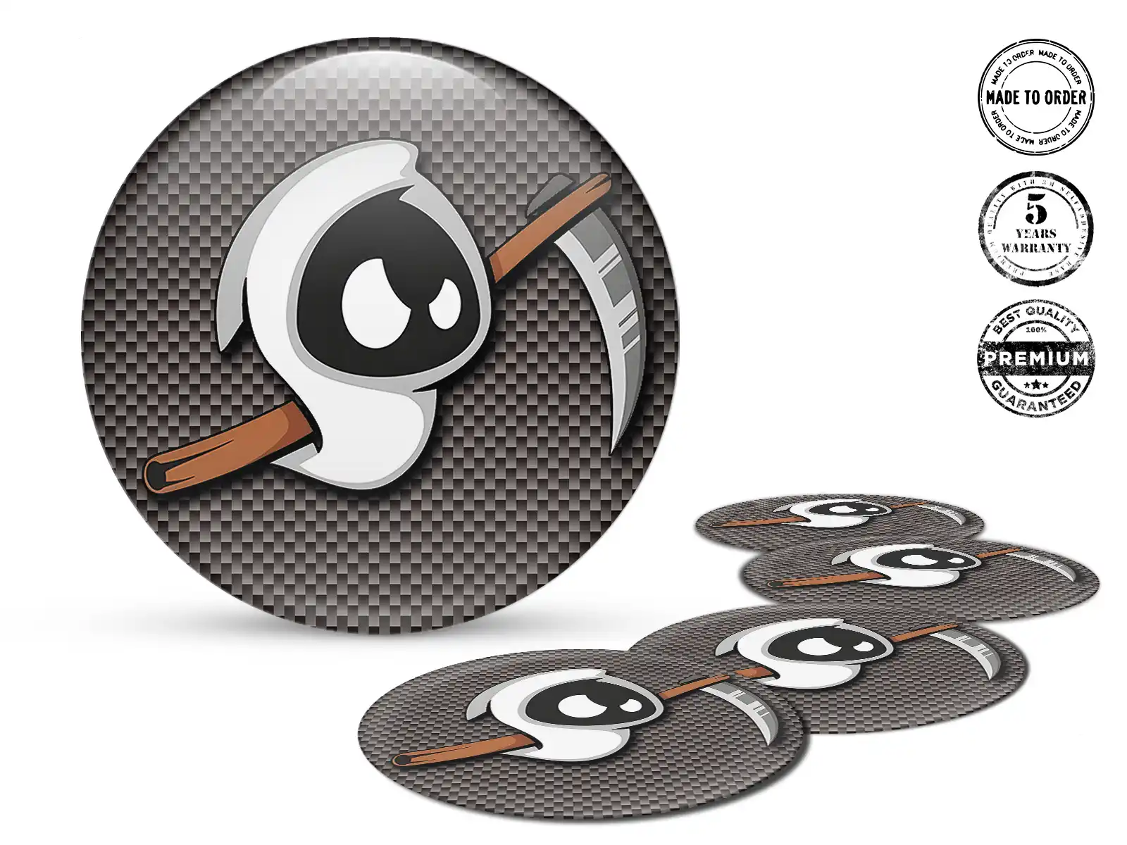 Pegatinas Silicona Racing Calcomanías Premium Autos